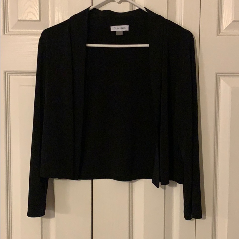 Calvin Klein shrug